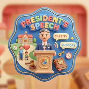President's Speech badge
